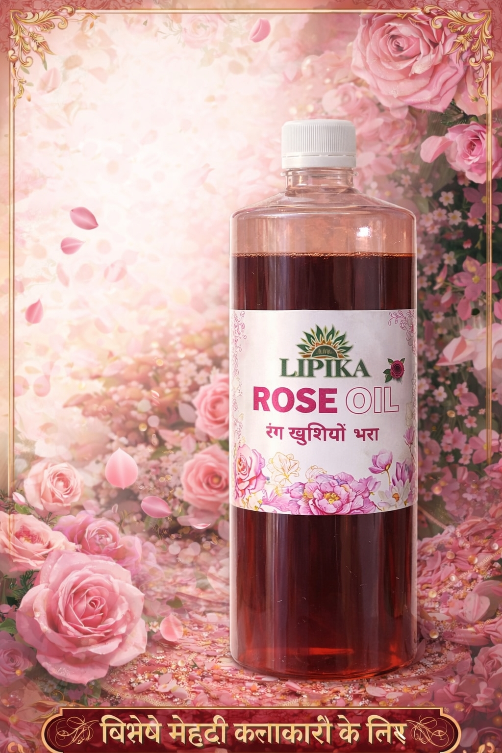 Lipika Rose Oil for Bridal Mehendi