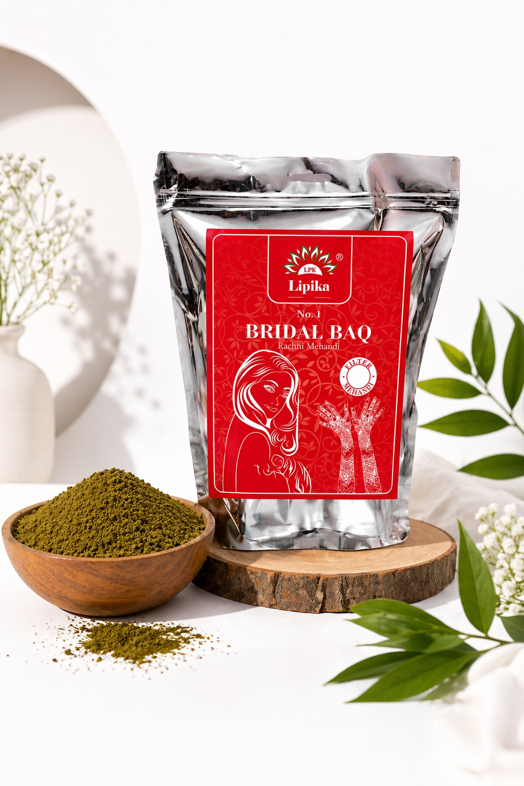 Lipika Mehandi Powder (5 Filters) 500gm