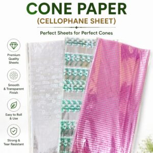 Transparent Cellophane Sheet ( 100 Sheets)